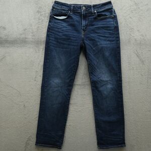 American Eagle Jeans Mens Size 31x30 (30x28 Real) Blue Original Straight Stretch